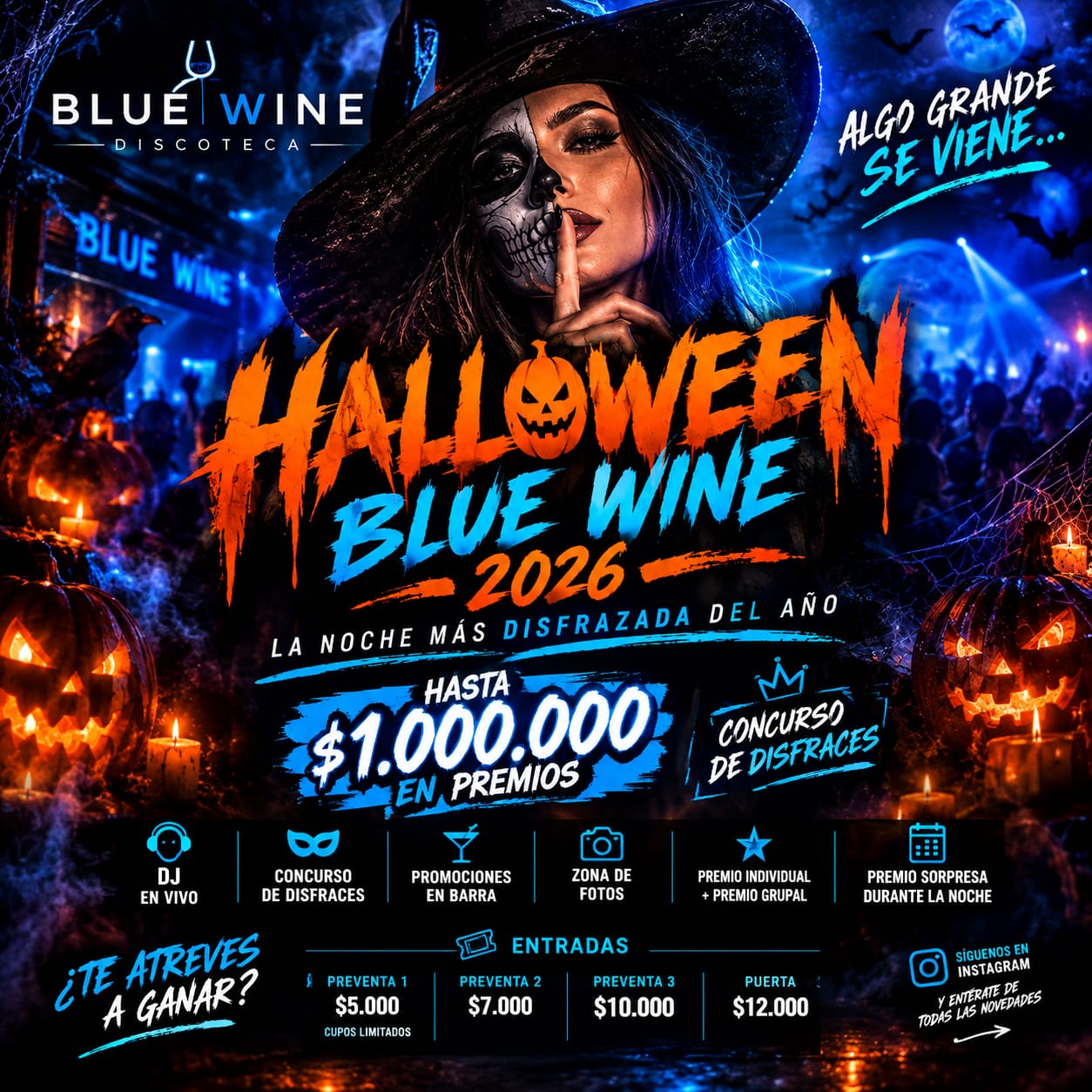 HALLOWEEN BLUE WINE 2026